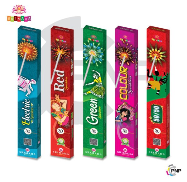 30 cm colour sparklers