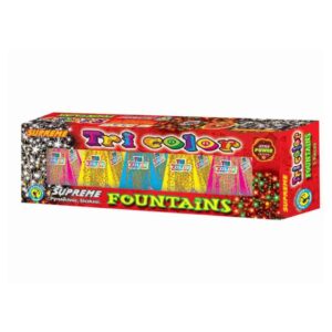 Tri colour fountain