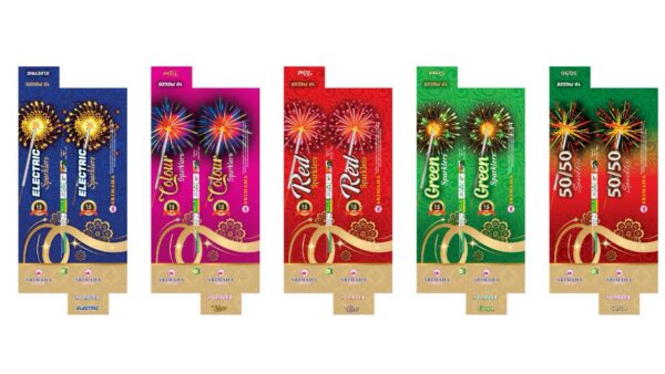 15 cm colour sparklers