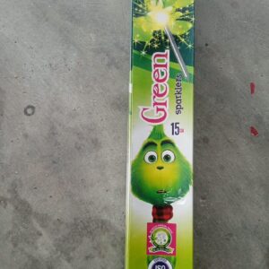 15 cm Green Sparklers